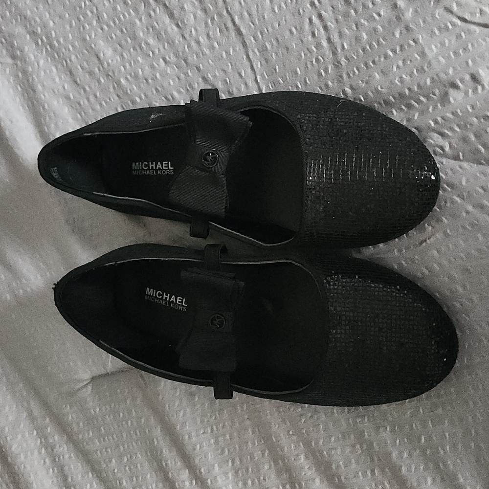 Micheal kors girls holiday dress shoes